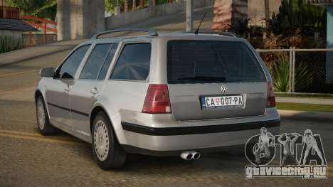 Volkswagen Golf Kamare для GTA San Andreas