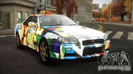 Nissan Skyline R34 Zoelly S12 для GTA 4