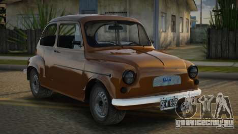 Fiat 600 Mejorado для GTA San Andreas