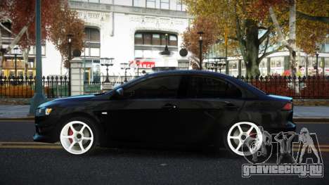 Mitsubishi Lancer Evolution X Zoyixiyuh для GTA 4