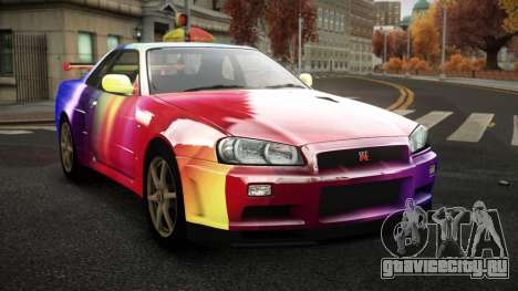 Nissan Skyline R34 Zoelly S4 для GTA 4