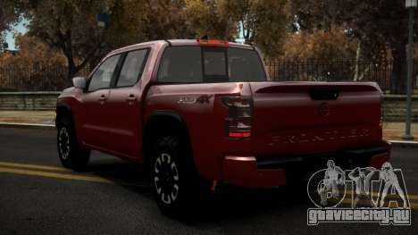 Nissan Frontier Ruqlewe для GTA 4