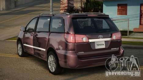 2006 Toyota Sienna для GTA San Andreas