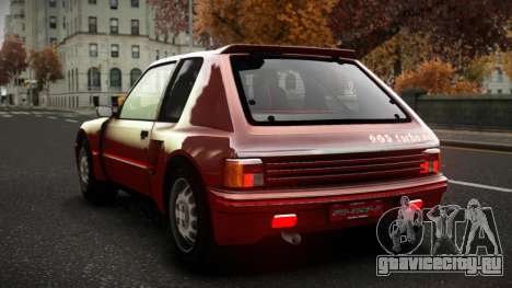 Peugeot 205 Mepaxicuc для GTA 4