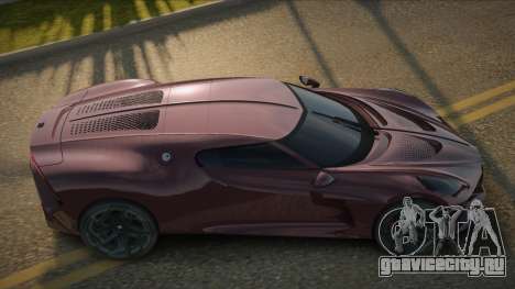 Bugatti La Voiture Noire XR для GTA San Andreas