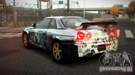 Nissan Skyline R34 Zoelly S1 для GTA 4