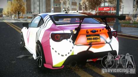 Subaru BRZ Eltithy S13 для GTA 4