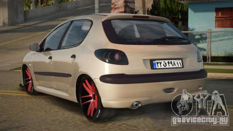 Peugeot 206 Lyjais для GTA San Andreas