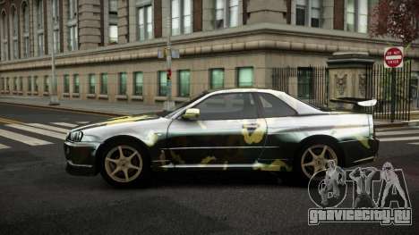 Nissan Skyline R34 Zoelly S2 для GTA 4