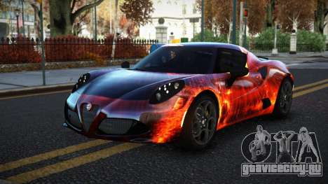 Alfa Romeo 4C Mathoine S14 для GTA 4