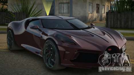 Bugatti La Voiture Noire XR для GTA San Andreas