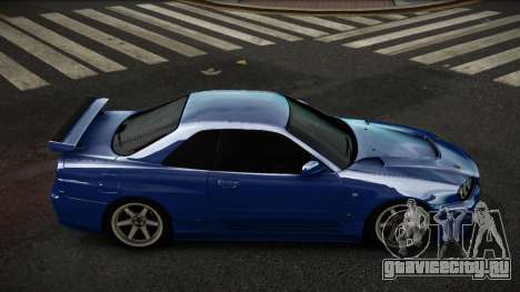 Nissan Skyline R34 Gauyi для GTA 4