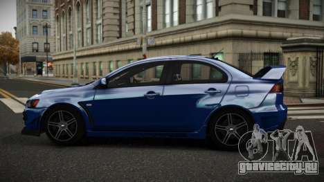 Mitsubishi Lancer Evolution X Atad для GTA 4