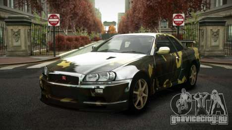 Nissan Skyline R34 Zoelly S2 для GTA 4