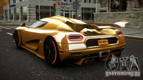 Koenigsegg Agera One Talorope для GTA 4