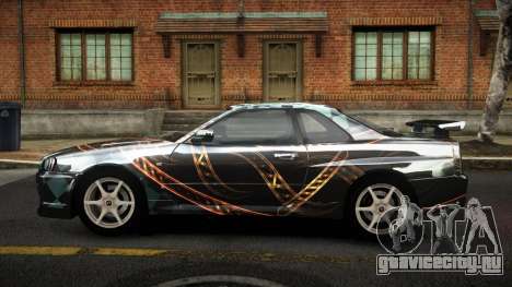 Nissan Skyline R34 Sahunlia S2 для GTA 4