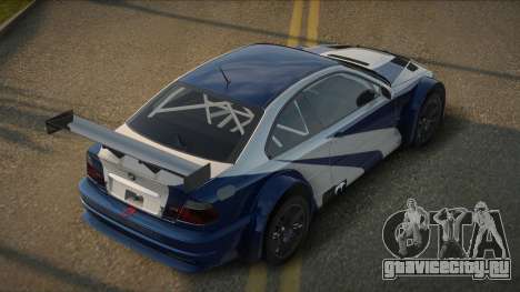 BMW M3 GTR Miceney для GTA San Andreas
