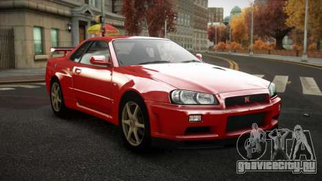 Nissan Skyline R34 Zoelly для GTA 4