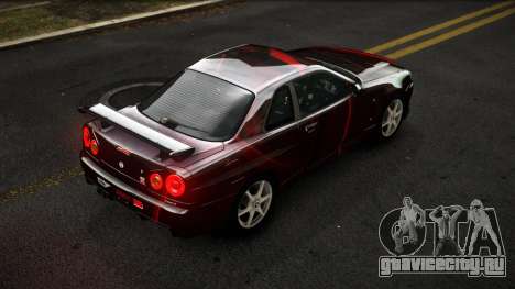 Nissan Skyline R34 Sahunlia S14 для GTA 4