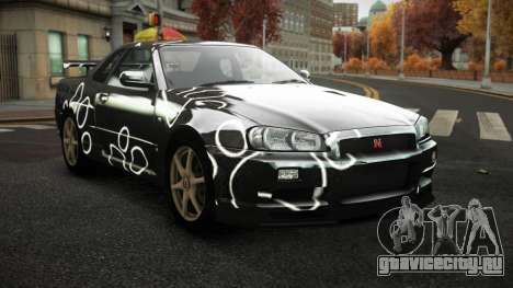 Nissan Skyline R34 Zoelly S5 для GTA 4