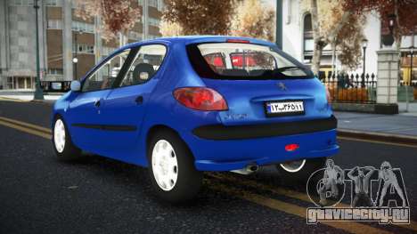 Peugeot 206 Haha для GTA 4