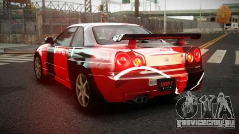 Nissan Skyline R34 Zoelly S11 для GTA 4