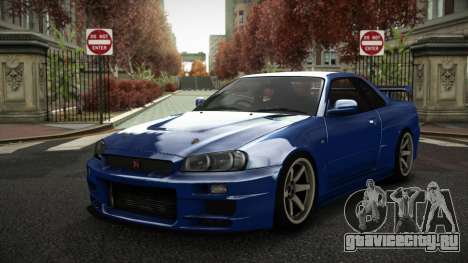 Nissan Skyline R34 Gauyi для GTA 4