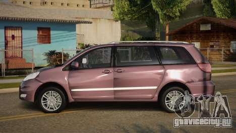 2006 Toyota Sienna для GTA San Andreas