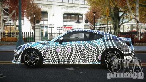 Subaru BRZ Eltithy S4 для GTA 4