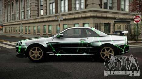 Nissan Skyline R34 Zoelly S8 для GTA 4