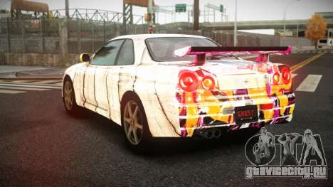 Nissan Skyline R34 Zoelly S7 для GTA 4