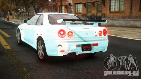 Nissan Skyline R34 Sahunlia S8 для GTA 4