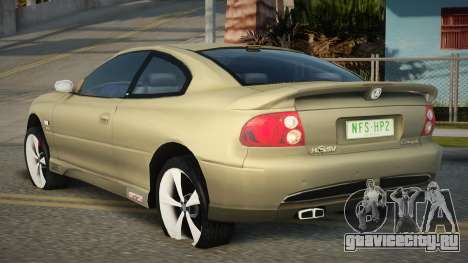 Holden Monaro Auvidlia для GTA San Andreas