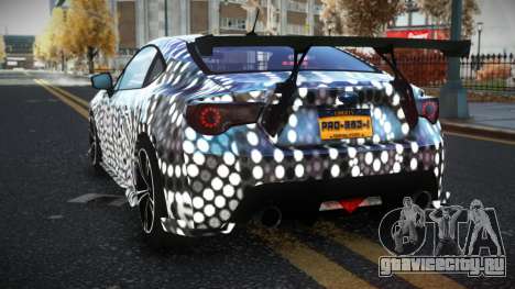 Subaru BRZ Eltithy S4 для GTA 4