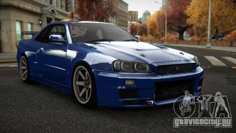 Nissan Skyline R34 Gauyi для GTA 4