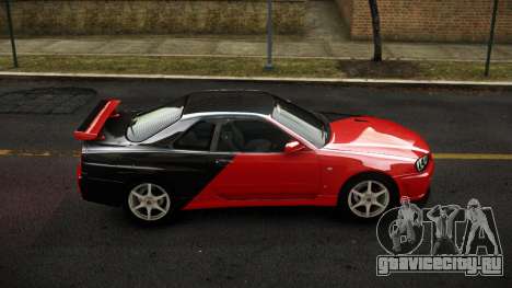 Nissan Skyline R34 Sahunlia S4 для GTA 4