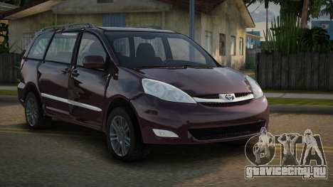 2006 Toyota Sienna для GTA San Andreas