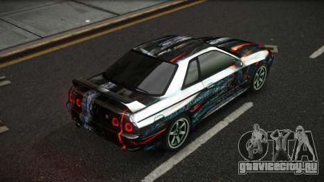 Nissan Skyline R32 Vierolas S6 для GTA 4