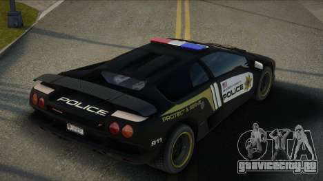 Lamborghini Diablo Police SA для GTA San Andreas