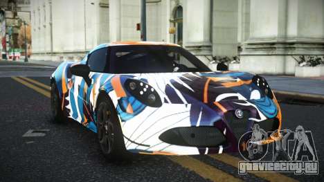 Alfa Romeo 4C Mathoine S4 для GTA 4