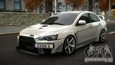 Mitsubishi Lancer Evolution X Bozibi для GTA 4