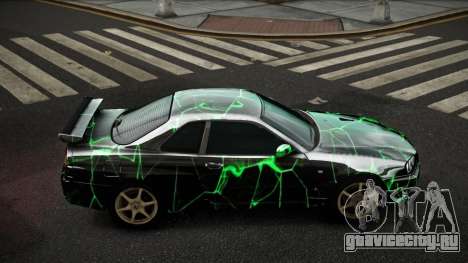 Nissan Skyline R34 Zoelly S8 для GTA 4