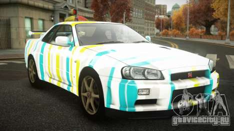 Nissan Skyline R34 Zoelly S3 для GTA 4