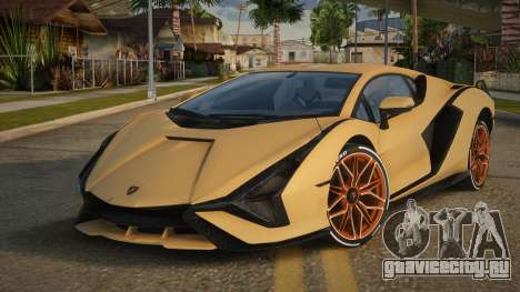 Lamborghini Sian Avesiley для GTA San Andreas