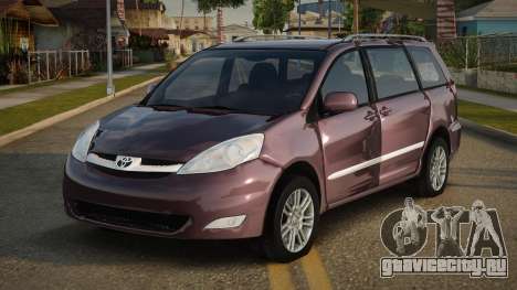 2006 Toyota Sienna для GTA San Andreas