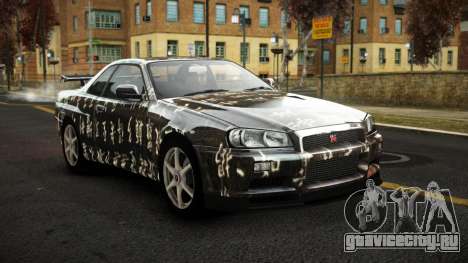 Nissan Skyline R34 Sahunlia S5 для GTA 4