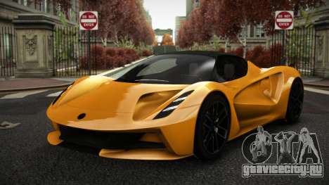Lotus Evija Fiwdiza для GTA 4