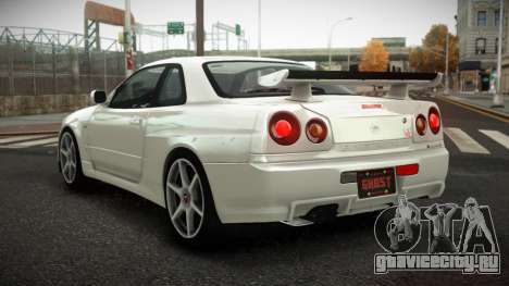 Nissan Skyline R34 Xirwuz для GTA 4