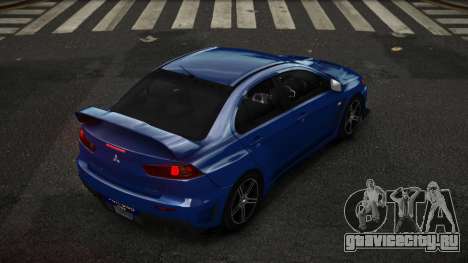 Mitsubishi Lancer Evolution X Atad для GTA 4
