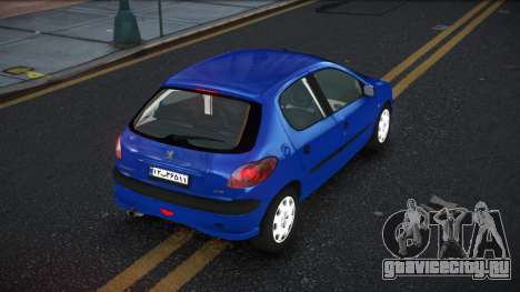 Peugeot 206 Haha для GTA 4